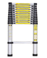 Ladders (While Stocks Last!) Javac Telescopic Aluminium Ladder 3.2metres Max Height, 150kg Max Load, Weight 12kg