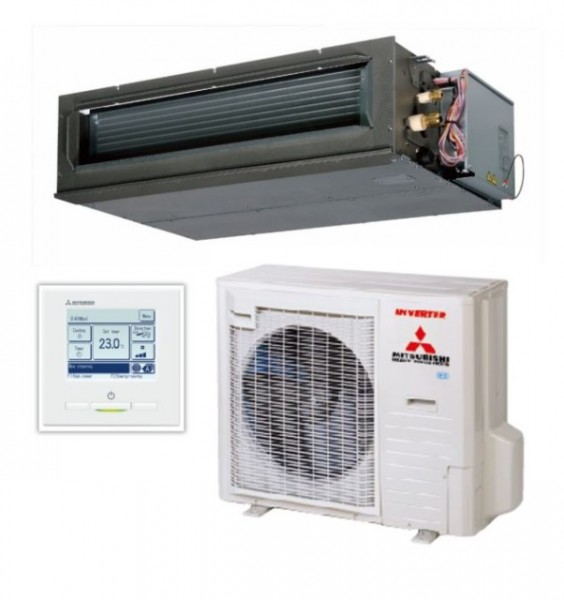 MHI High static Ducted system 10kw R32 - Standard Inverter - 1ph